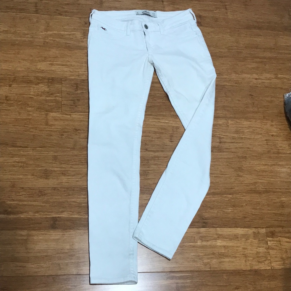 Hollister White Skinny Jeans
